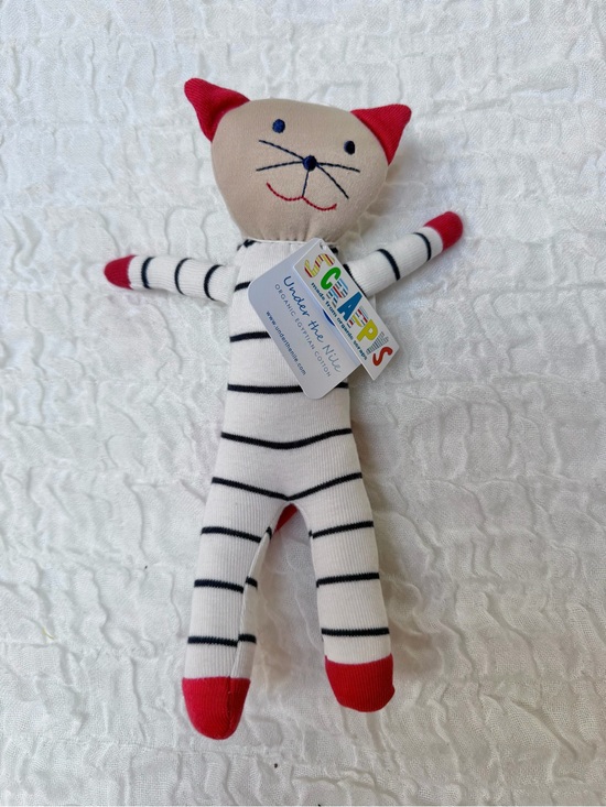 Under The Nile Other - NWT Under the Nile Scrappy’s Organic Cotton Cat Lovey